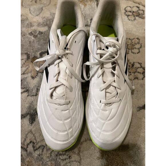 Adidas Copa Pure.4 GZ2537 Indoor Football Shoes Men's US 11 White Low Top DSG656 - Picture 2 of 8